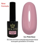 MOLTINI База Ice Pink Base  Acid-Free Formula  12 мл.